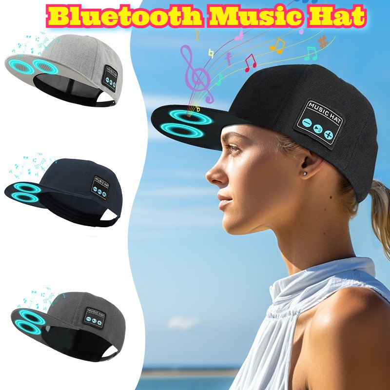 Outdoor Sport Hat - Bluetooth Hat Wireless Speaker Cap Audio