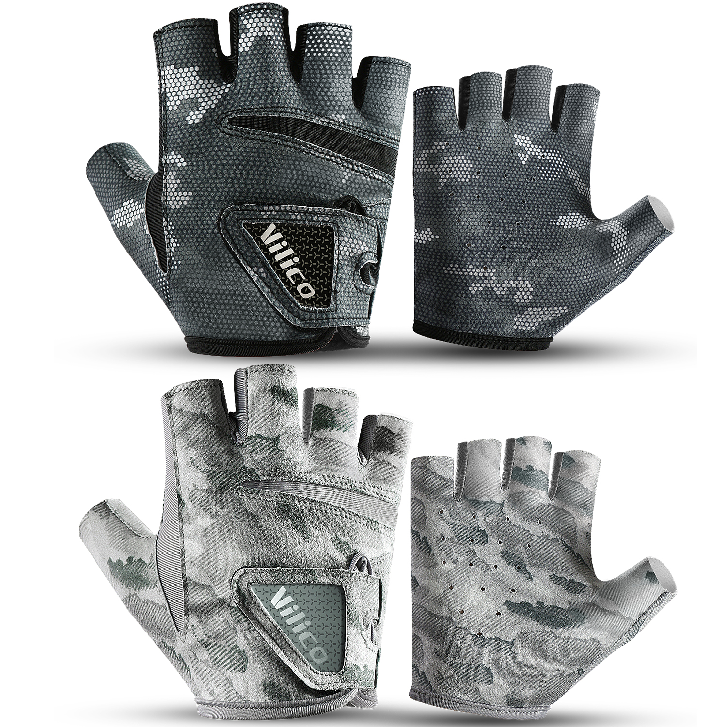 Outdoor Sport Gloves - Fingerless Fishing Gloves are designed for
