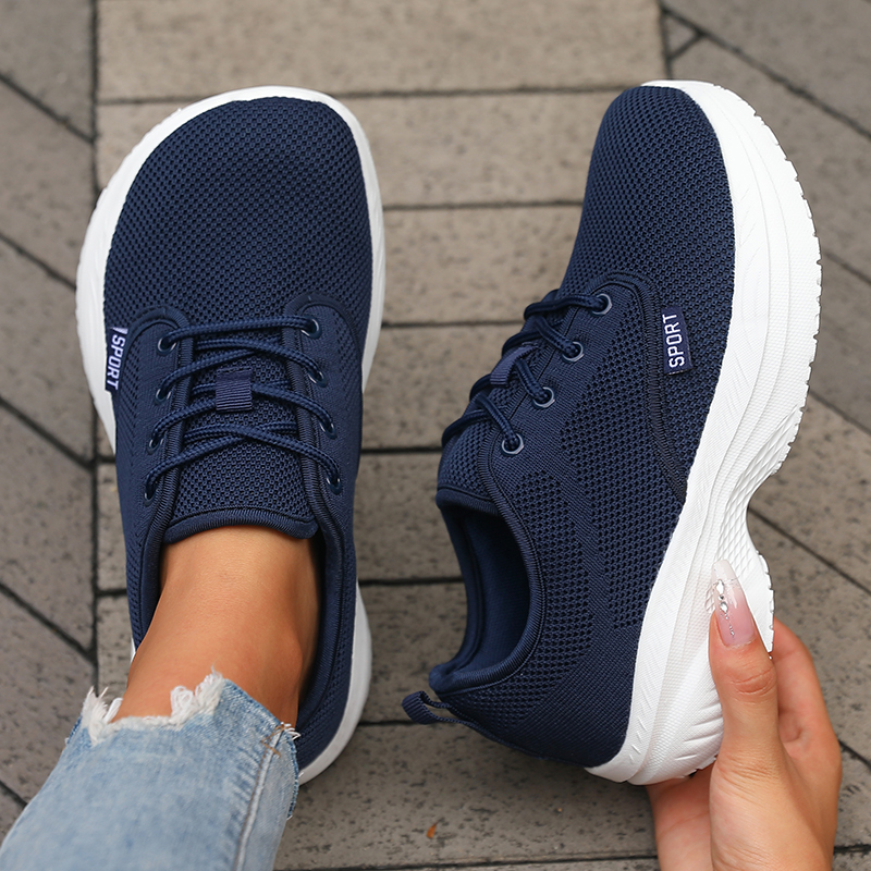 Outdoor Sport Flooring - Platform Women Running Shoes Breathable Comfortable
