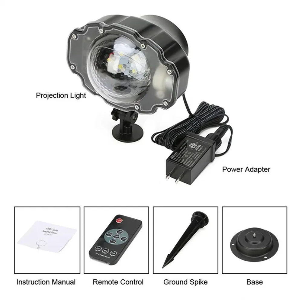 DACHAN Snowfall LED Light Proj - đánh giá và giá Outdoor Spotlight