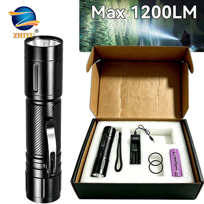 1200LM Fixed Focus LED Flashli - đánh giá và giá Outdoor Spotlight