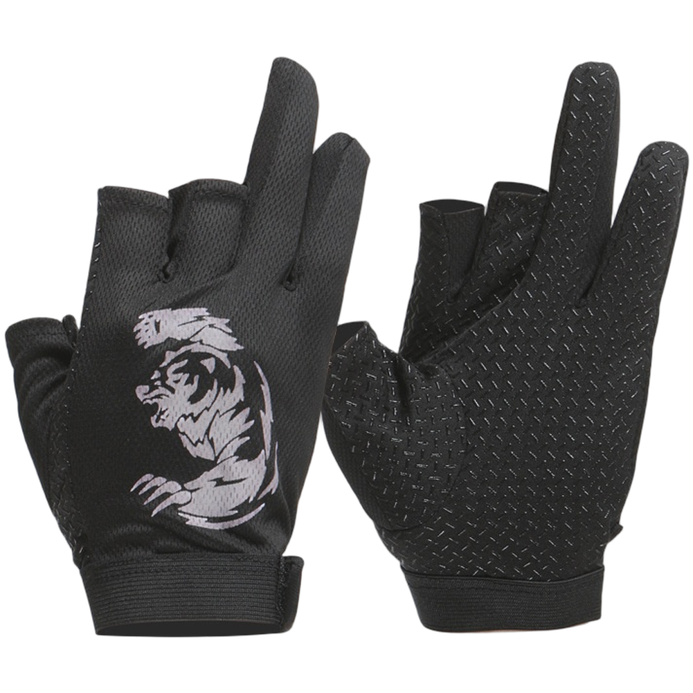 Fishing Gloves 3 Fingers Cut G - đánh giá và giá Outdoor Sport Gloves