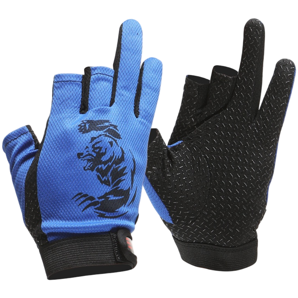 Fishing Gloves 3 Fingers Cut G - đánh giá và giá Outdoor Sport Gloves