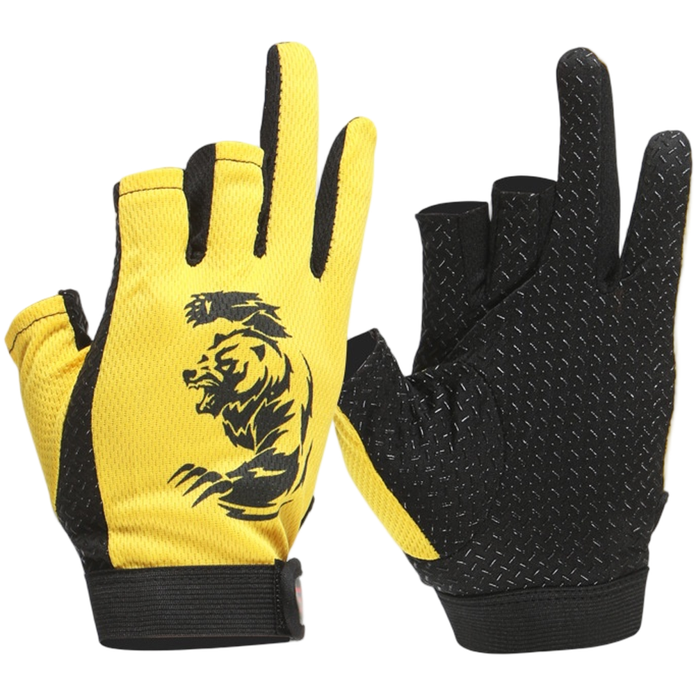 Fishing Gloves 3 Fingers Cut G - đánh giá và giá Outdoor Sport Gloves