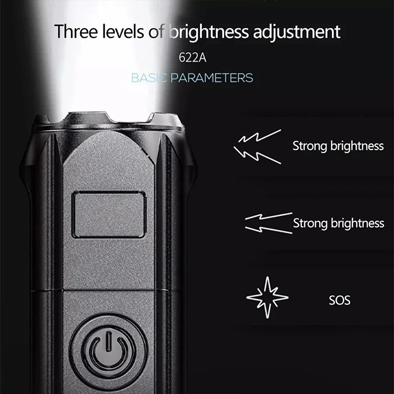LED Camping Torch Flashlight H - đánh giá và giá Outdoor Spotlight