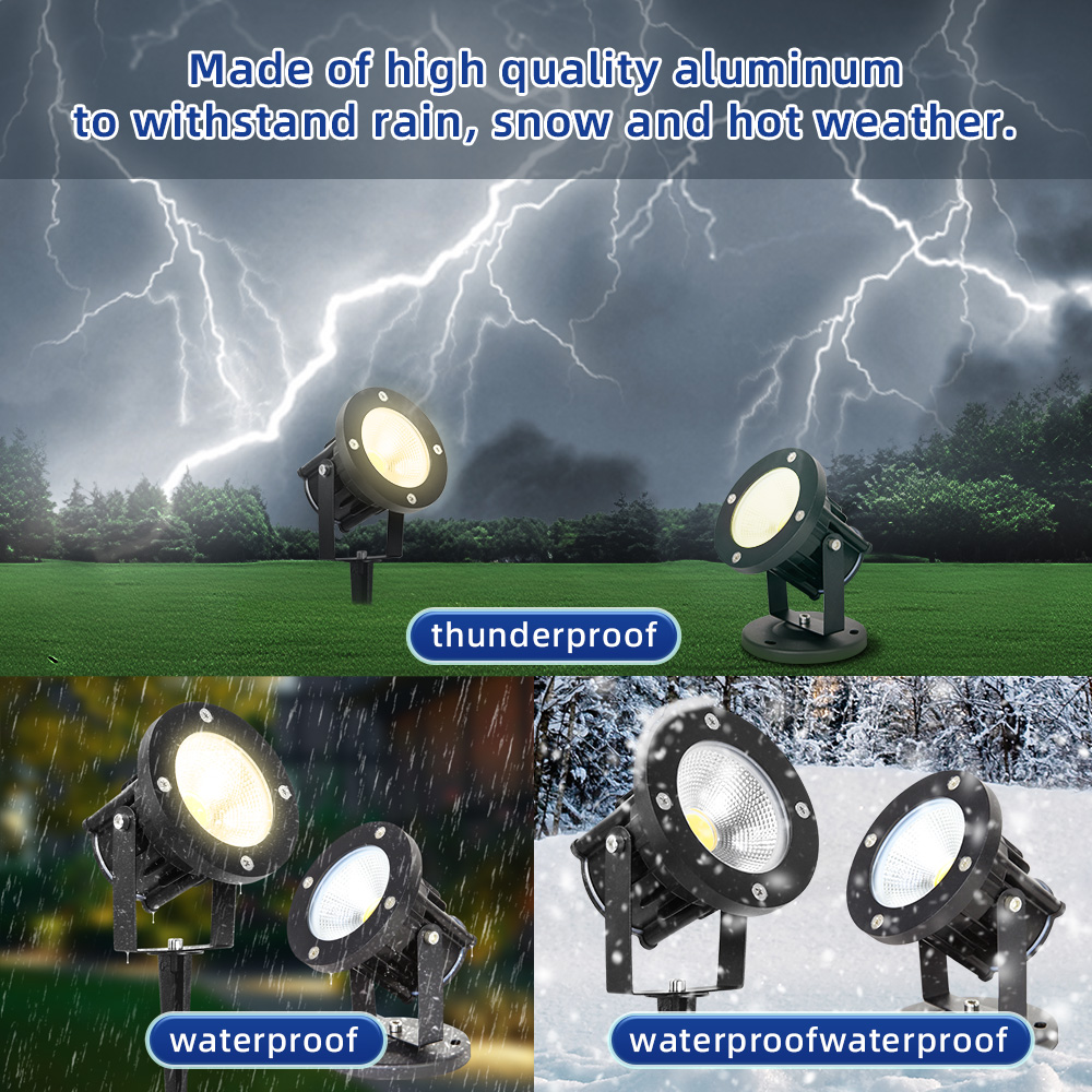 LED GU10 Garden Lighting Lawn  - đánh giá và giá Outdoor Spotlight