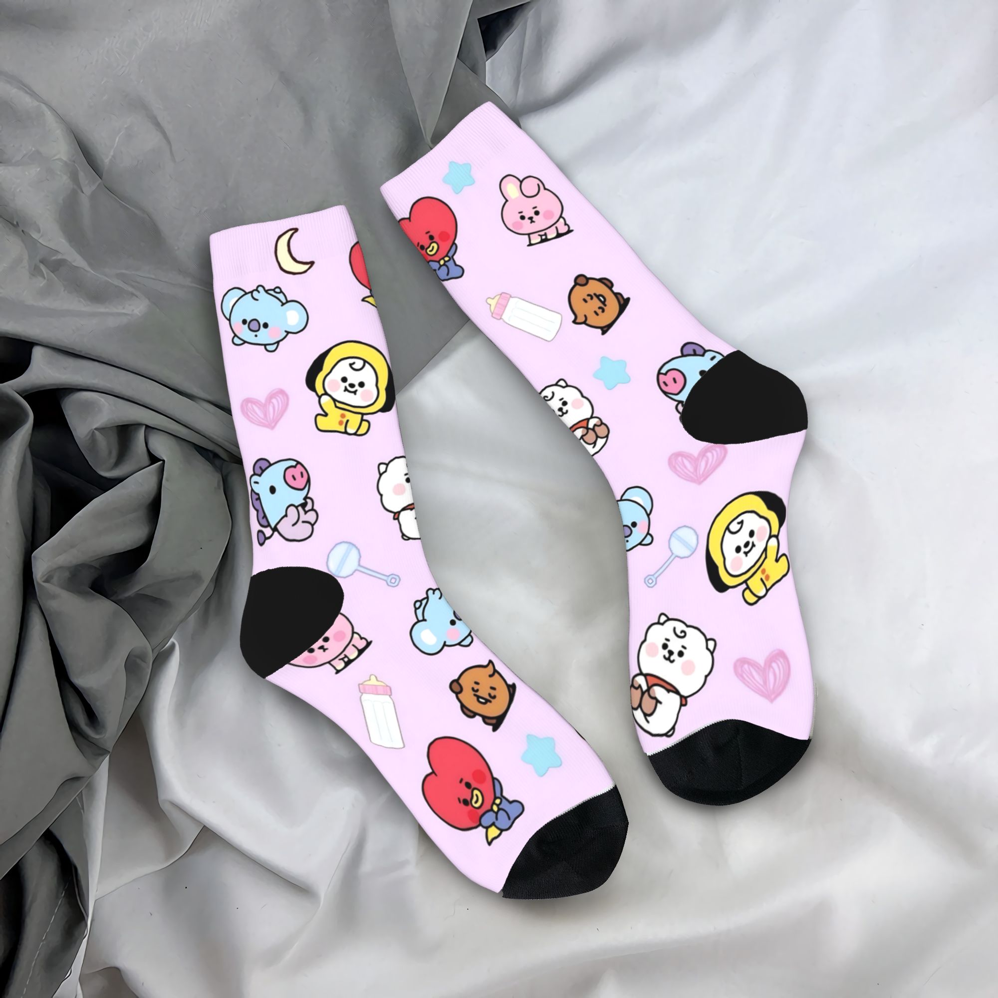 Cartoon Music Band Socks Korea - đánh giá và giá Outdoor Sportsman Group
