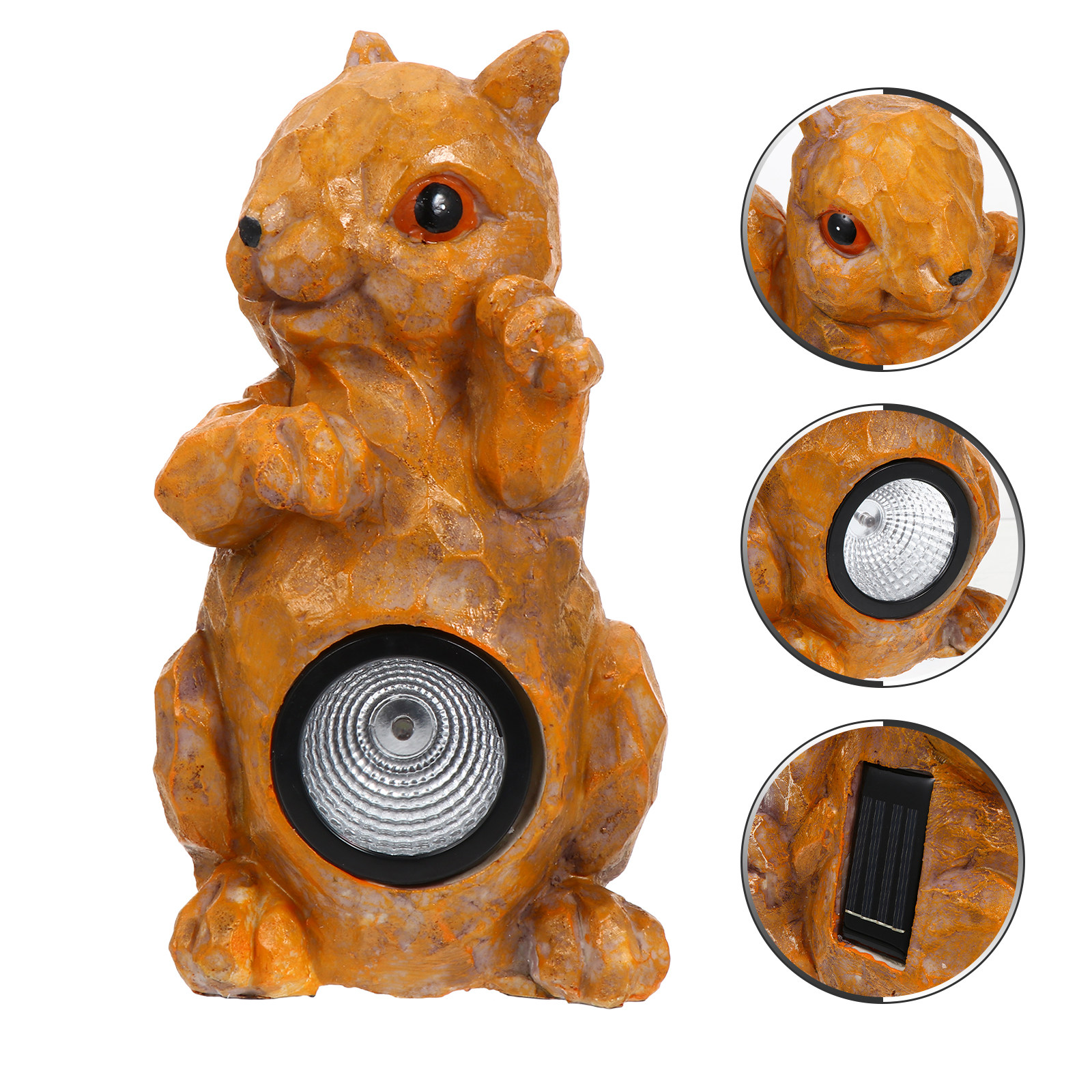 1Pcs Cartoon Squirrel Solar LE - đánh giá và giá Outdoor Spotlight