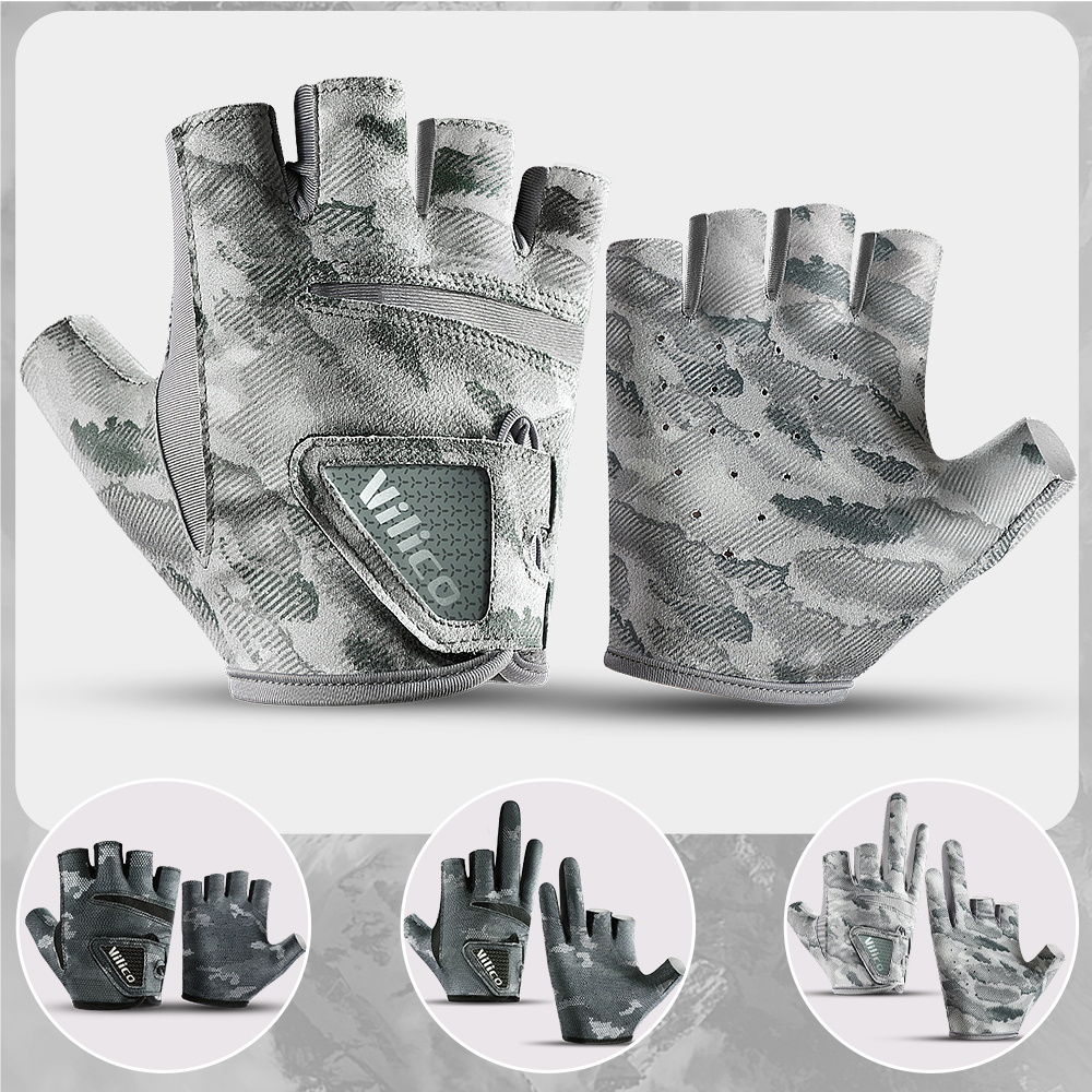 Fingerless Fishing Gloves are  - đánh giá và giá Outdoor Sport Gloves