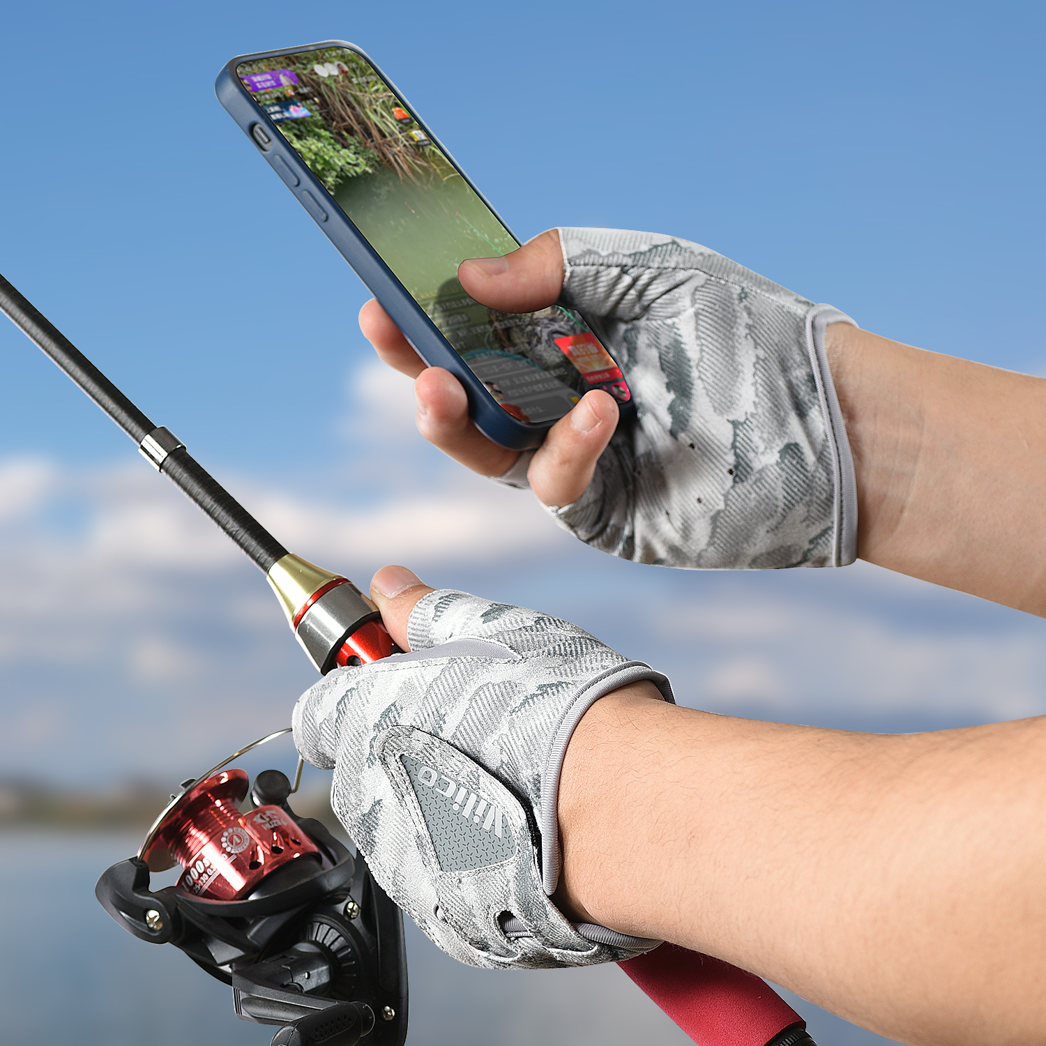 Fingerless Fishing Gloves are  - đánh giá và giá Outdoor Sport Gloves