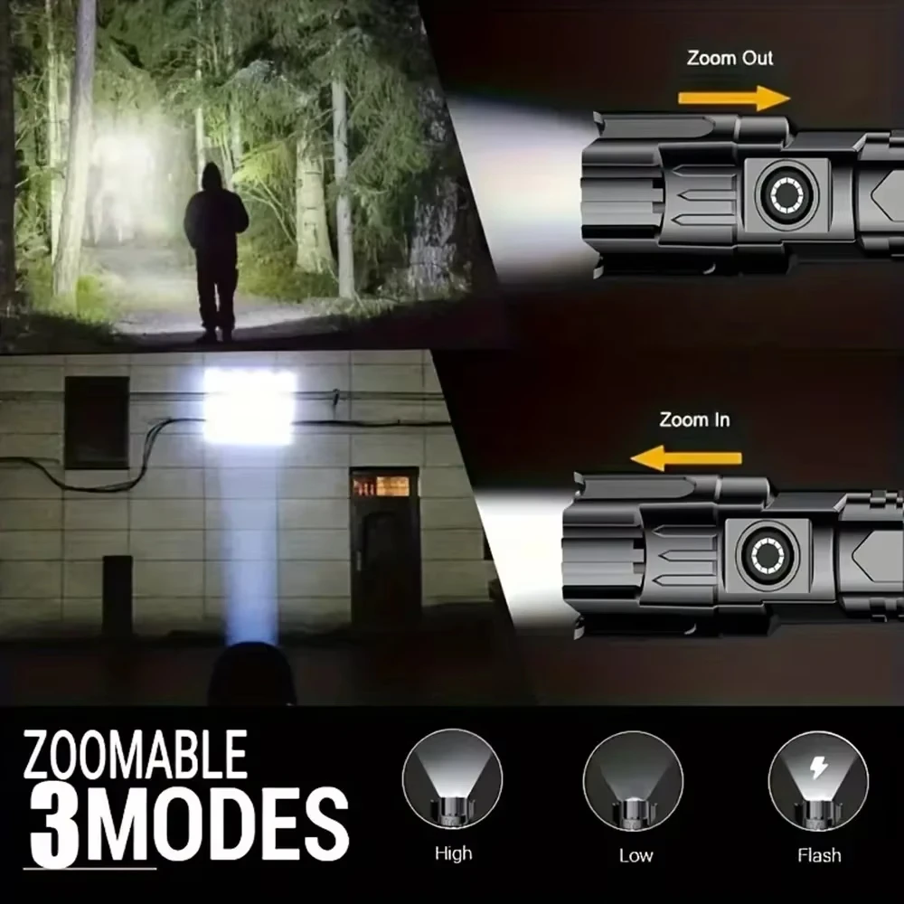 Super Bright LED Flashlight US - đánh giá và giá Outdoor Spotlight
