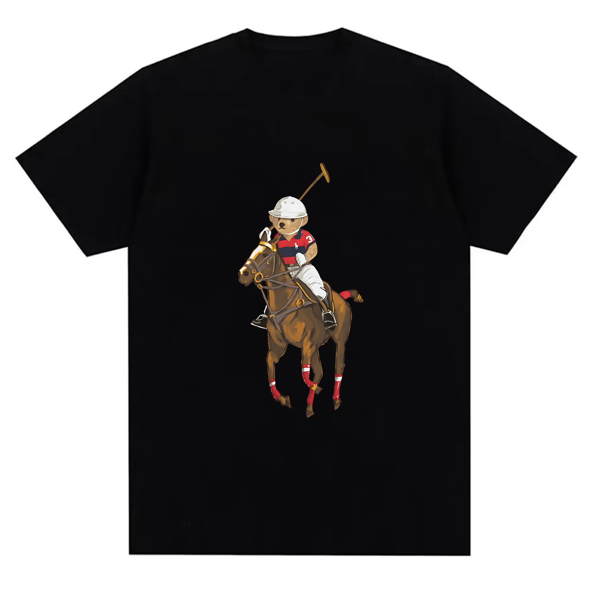 Men's Printed Short Sleeve T-S - đánh giá và giá Polo Shirt Equestrian