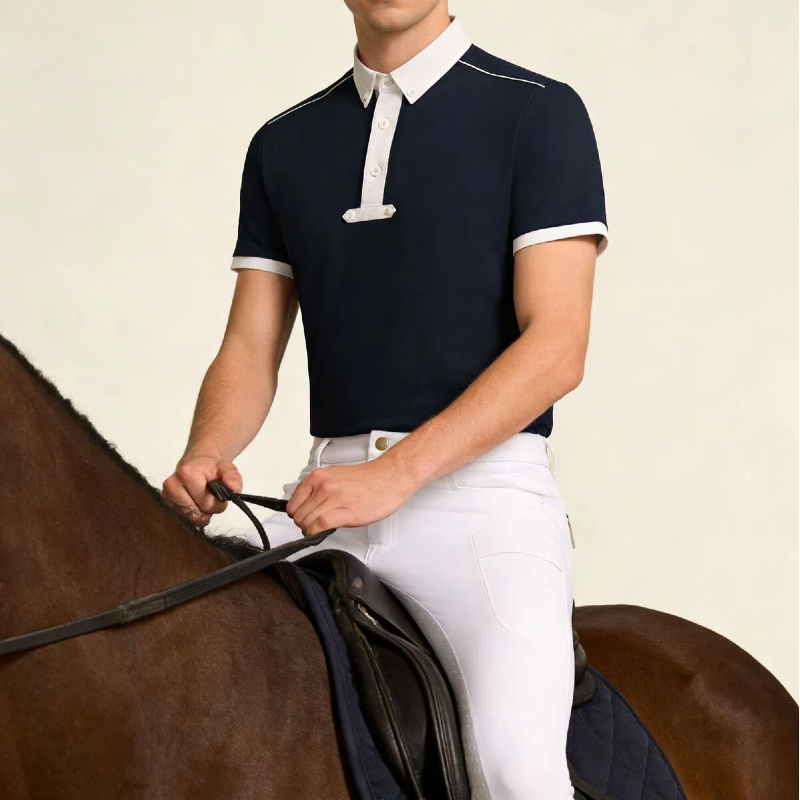 Summer Men's Equestrain Polo S - đánh giá và giá Polo Shirt Equestrian
