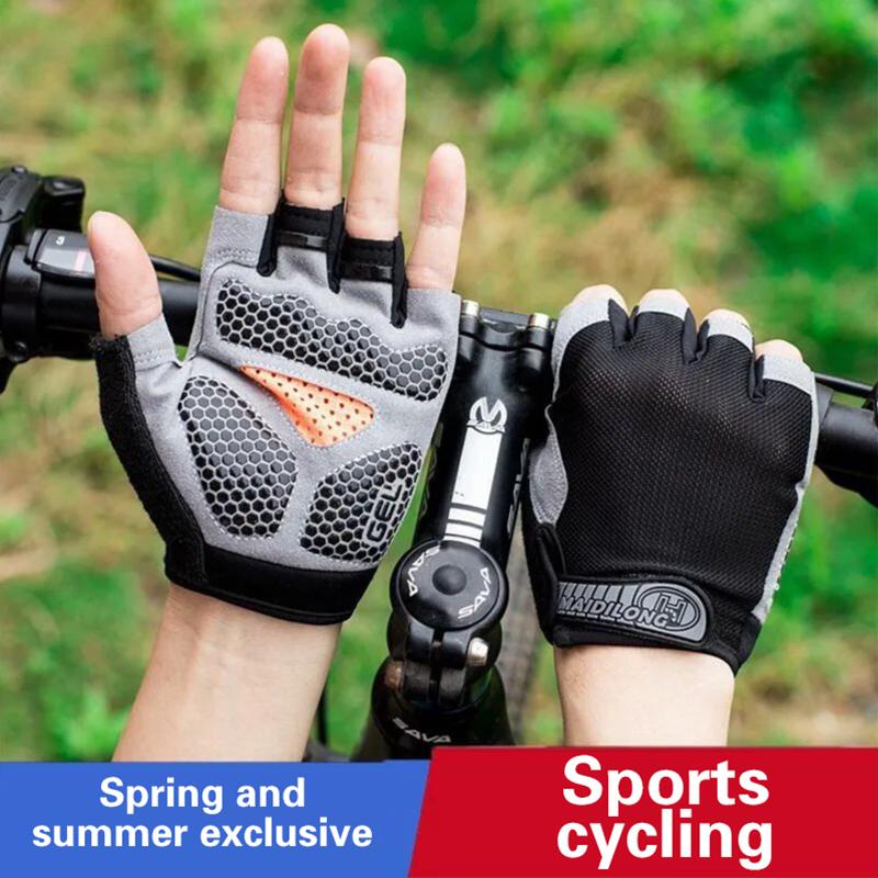 Half Finger Cycling Gloves Men - đánh giá và giá Outdoor Sport Gloves