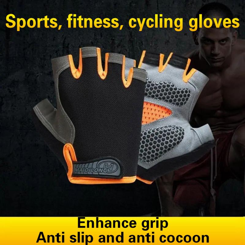 Half Finger Cycling Gloves Men - đánh giá và giá Outdoor Sport Gloves