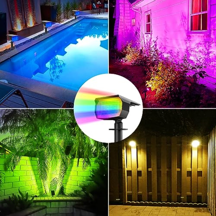 Solar Spot Lights Outdoor Colo - đánh giá và giá Outdoor Spotlight