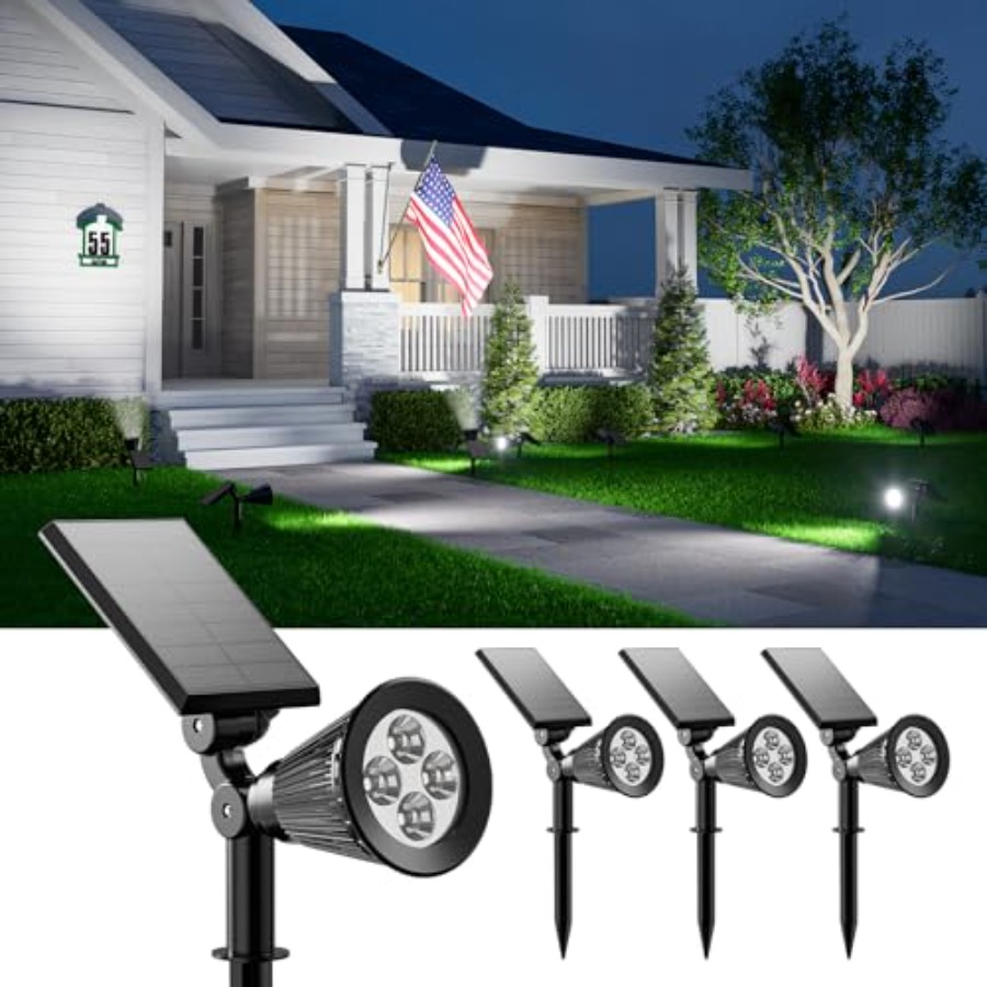 Solar Spotlights Outdoor Water - đánh giá và giá Outdoor Spotlight