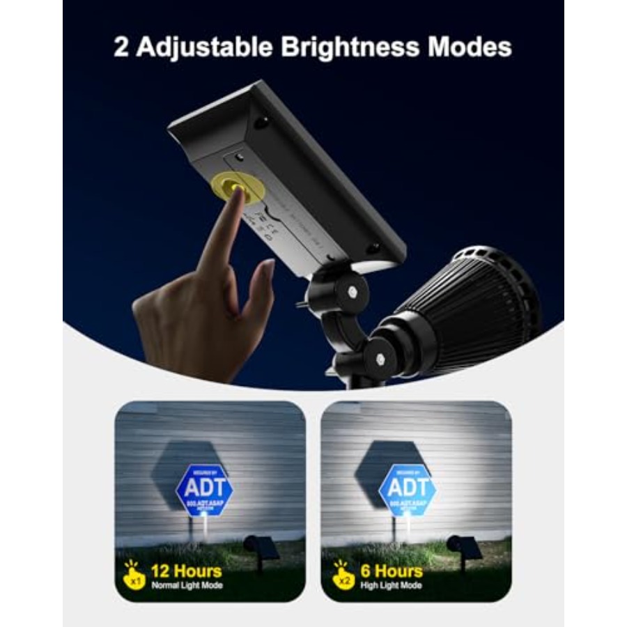 Solar Spotlights Outdoor Water - đánh giá và giá Outdoor Spotlight
