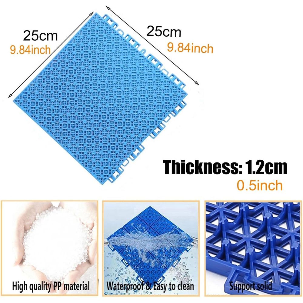 25 Inch Interlocking Outdoor F - đánh giá và giá Outdoor Sport Flooring
