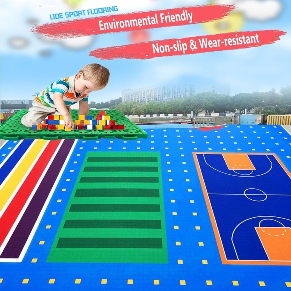25 Inch Interlocking Outdoor F - đánh giá và giá Outdoor Sport Flooring