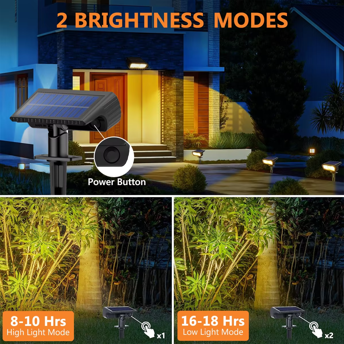 4 Pack Solar Landscape Spot Li - đánh giá và giá Outdoor Spotlight