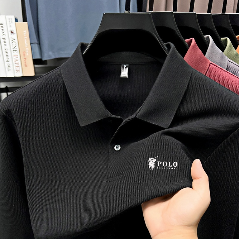 Men's brand polo shirt long sl - đánh giá và giá Polo Shirt Equestrian