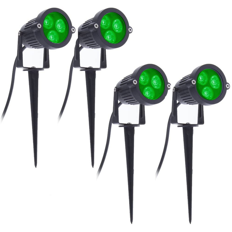 4Pcs LED Garden Lights 3W 220V - đánh giá và giá Outdoor Spotlight
