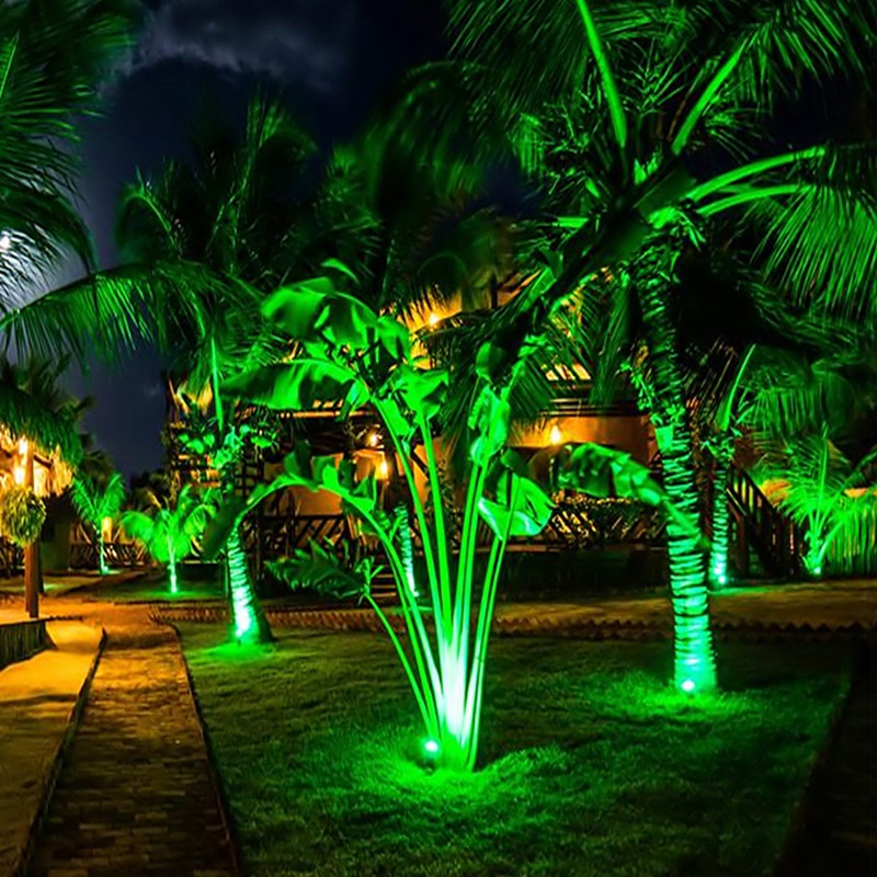 4Pcs LED Garden Lights 3W 220V - đánh giá và giá Outdoor Spotlight