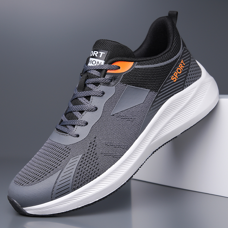 Men Grey Black Mesh Running Sn - đánh giá và giá Outdoor Sport Gym