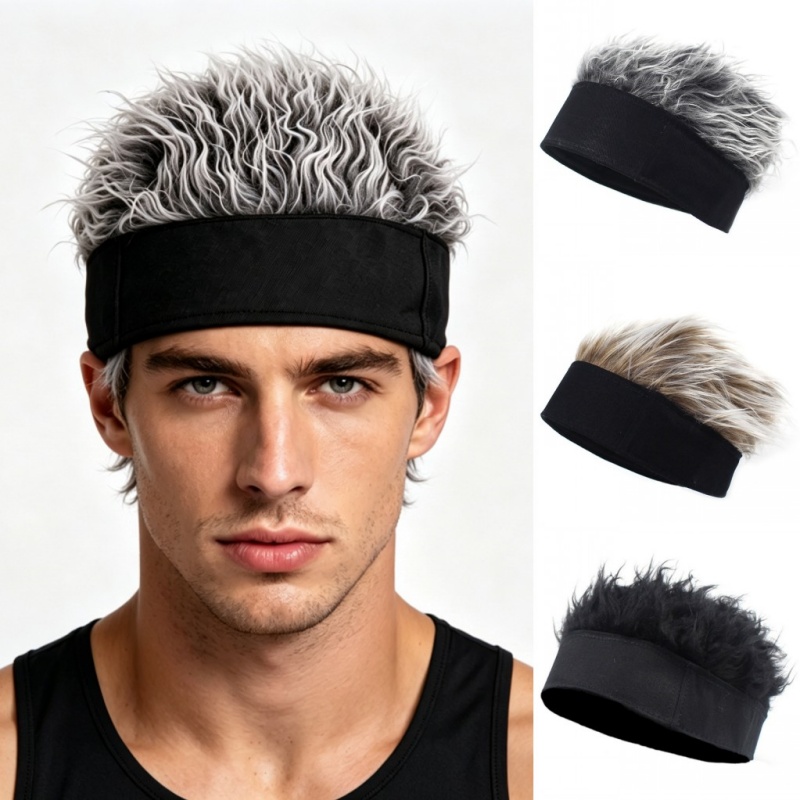 Men Womens Synthetic Wig Spike - đánh giá và giá Outdoor Sport Hat