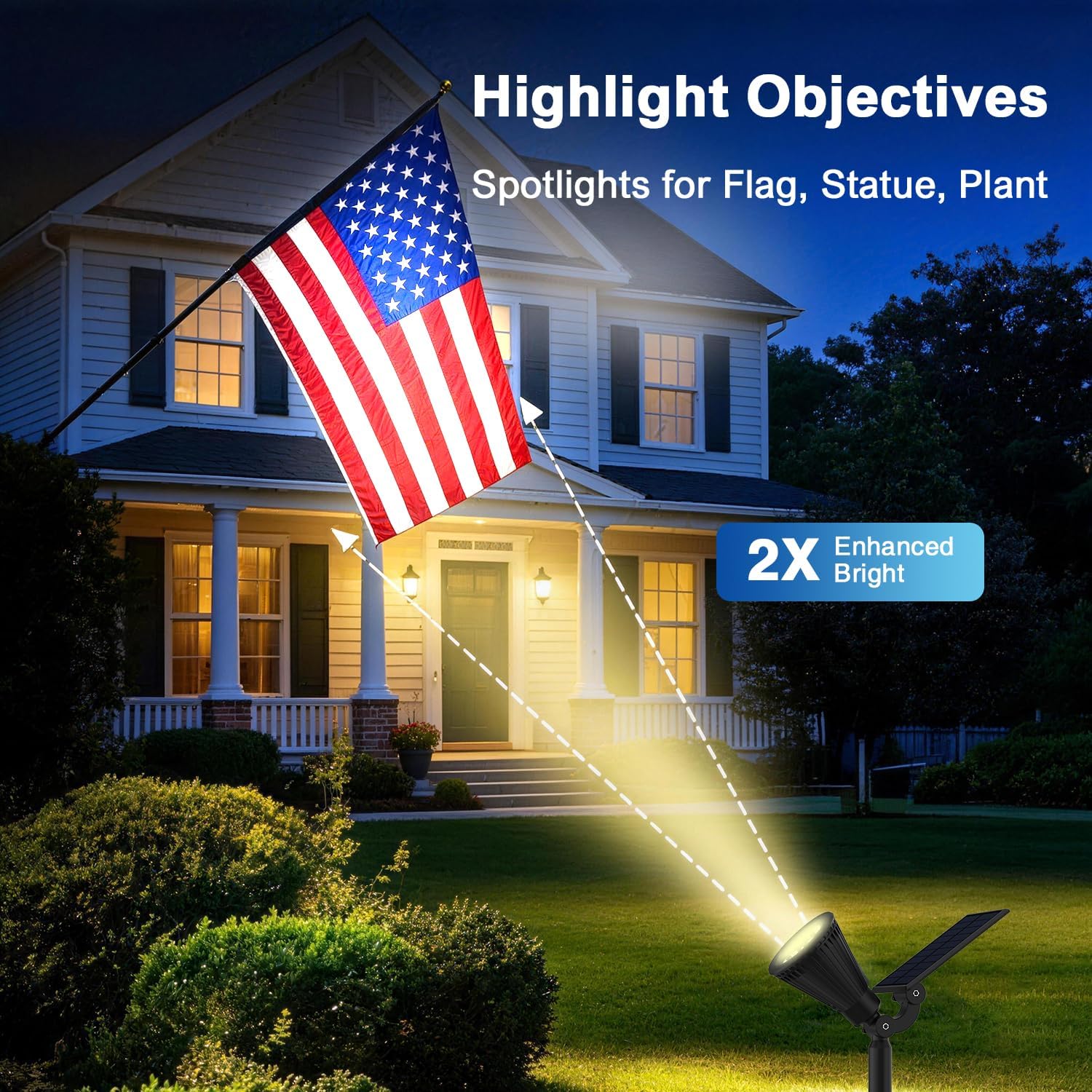 6 Pack Solar Spot Lights Outdo - đánh giá và giá Outdoor Spotlight